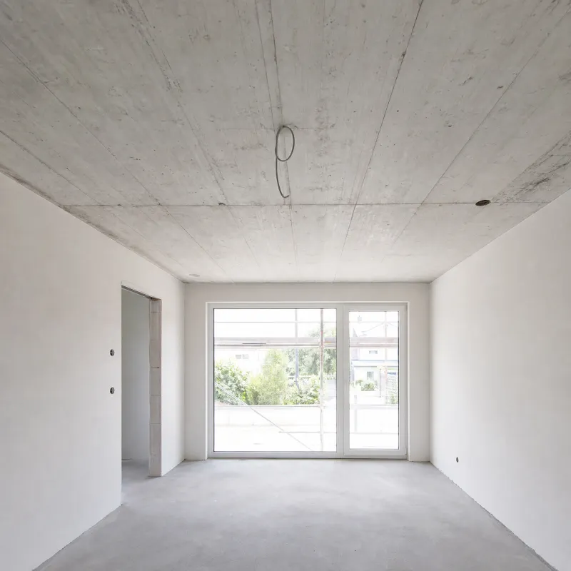Rohbau mit Betondecke